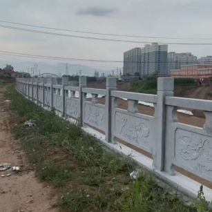 伊春 石材河道栏杆