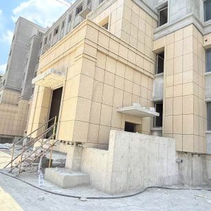 伊春 黄金麻干挂，工地实拍