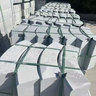 伊春 芝麻灰弧形路沿石