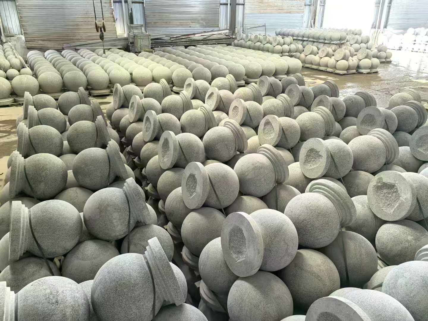 伊春石材挡车球