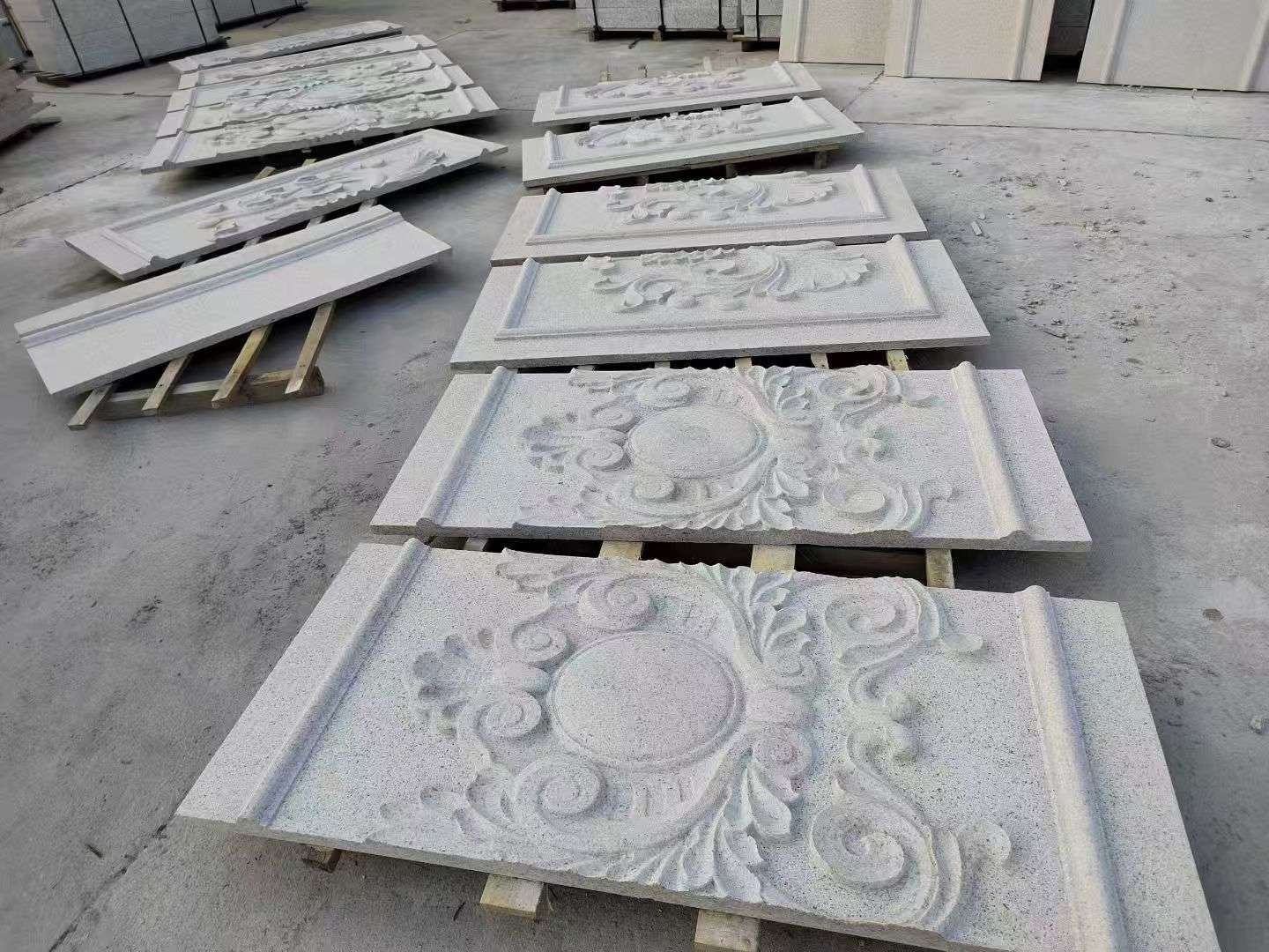 伊春 芝麻白干挂雕花板