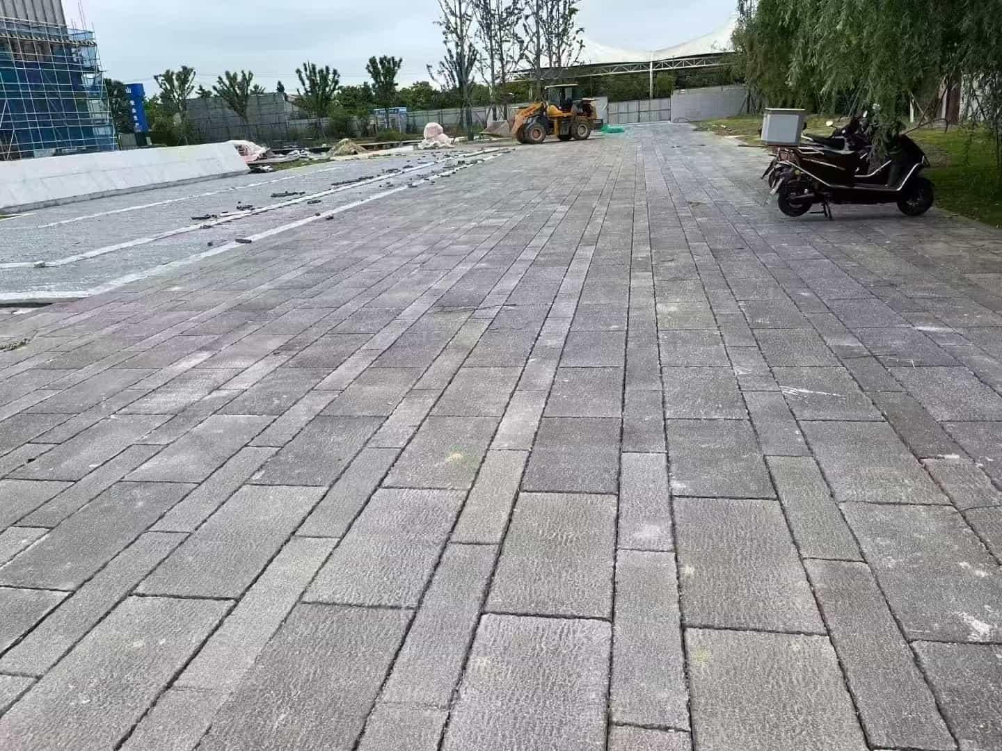 伊春仿古石铺装效果