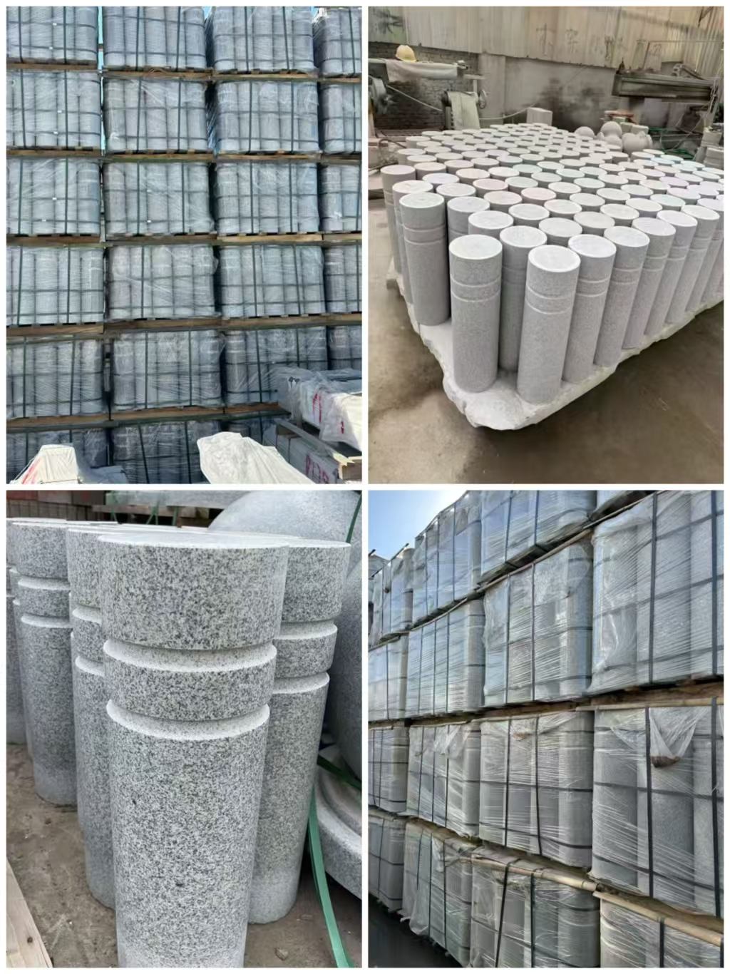 伊春 芝麻白花岗岩挡车柱、隔离柱多少钱